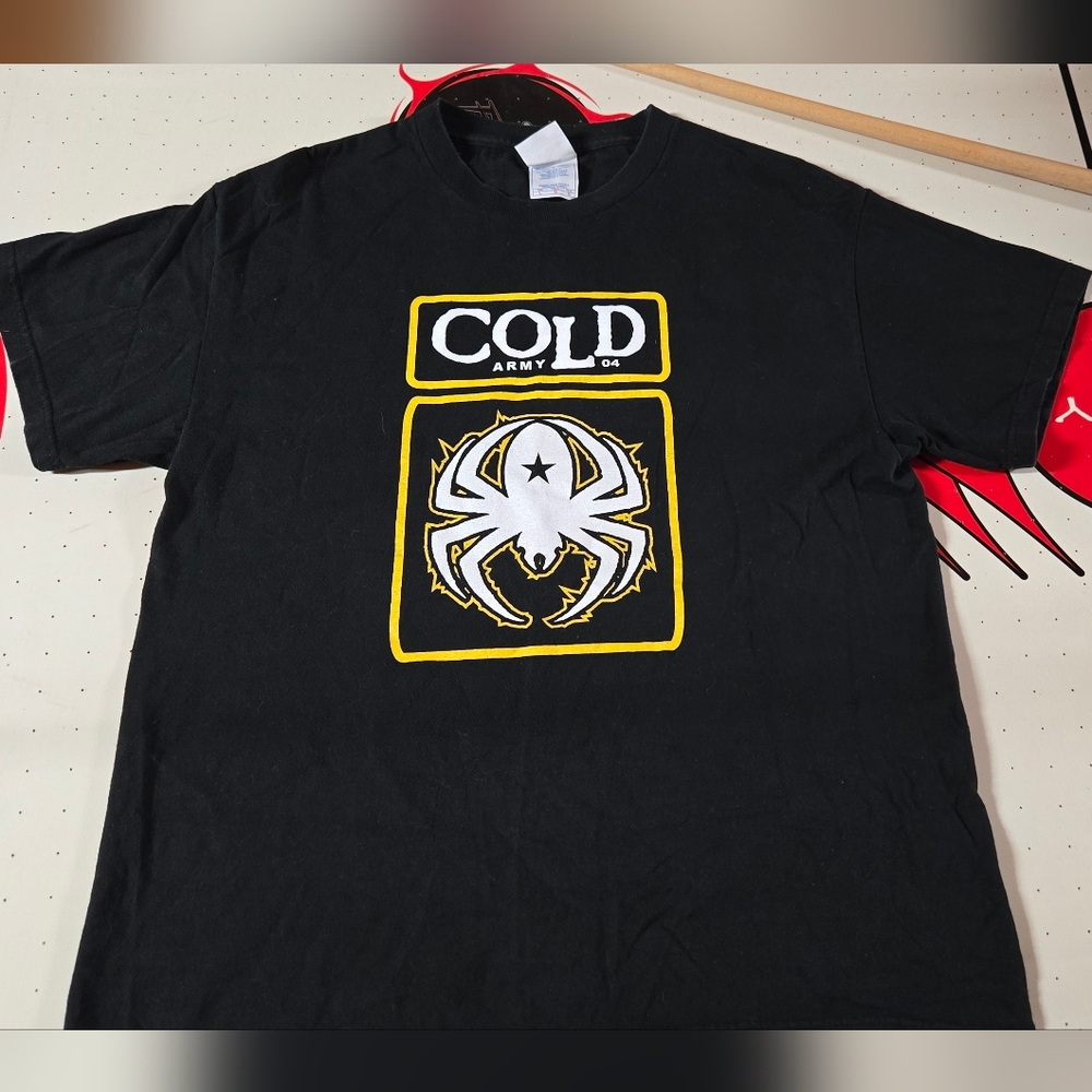 Cold Tour Shirt 2004 Y2k